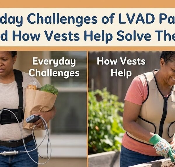 Everyday Challenges of LVAD Patients and How Vests&hellip;